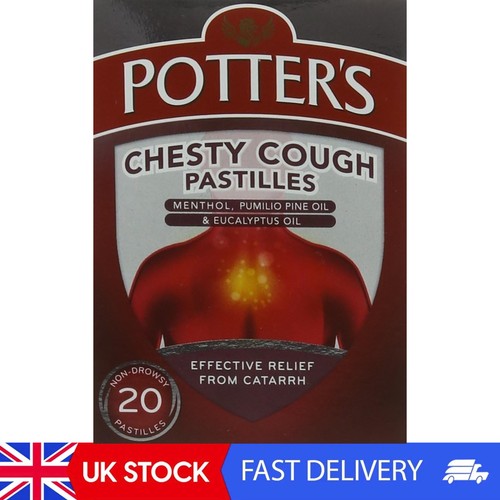 Potters chesty cough - cough, pastilles