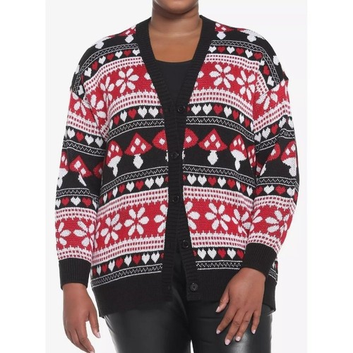 Thorn fable cardigan - thorn, sweater