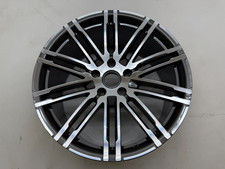 GENUINE PORSCHE CAYENNE 958 TURBO III REAR 10 X 21 ALLOY WHEEL DIAMOND CUT