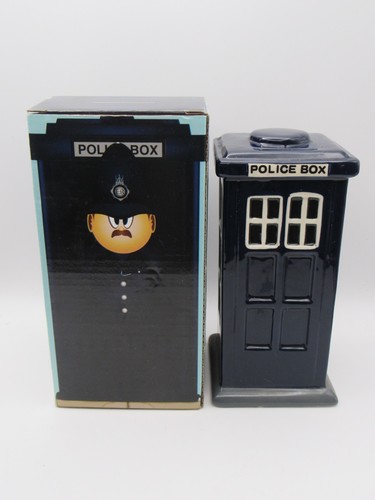 Ceramic london police box coin - london,