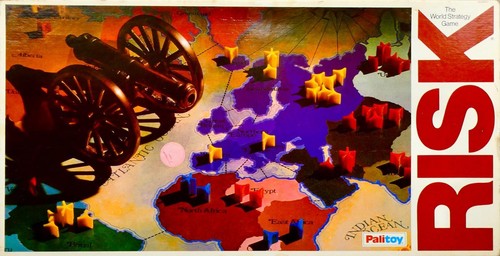 Palitoy risk board game - palitoy,