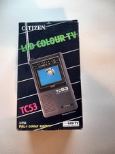 Citizen TC53 LCD Colour Pocket TV / All original packaging MINT CONDITION
