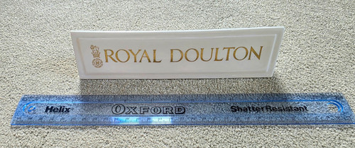 Royal doulton glazed ceramic - doulton,