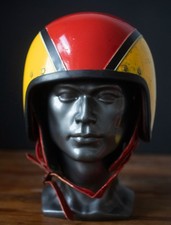 Vintage Stadium Ltd Project 4 Motorcycle Helmet – Retro Custom Painted – Decorat