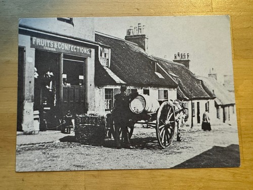 Postcard sour milk cart - sour,