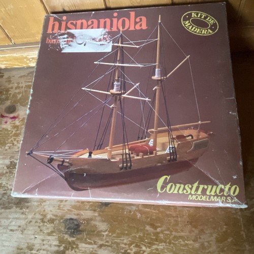 Vintage model spanish galley - model,