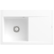 Villeroy & Boch Subway Style 45 Flat 1.0 Bowl Ceramic Kitchen Sink RHD