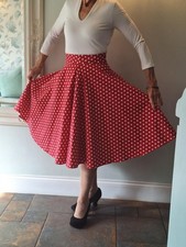 LADIES FULL CIRCLE SKIRT SIZE 8/10