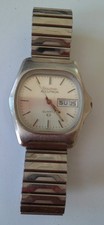 Vintage Bulova Accutron  Quartz Watch Stainless Back