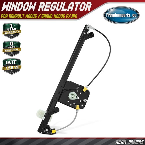 Window regulator rear - window, drivers