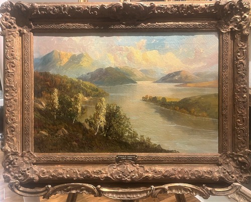 Oil painting large fine - painting, .