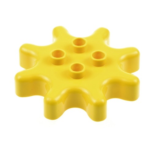 Lego duplo gear 4x4 yellow - 4x4,