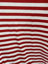 Red & Cream Fabric 136 x 200cm 2 Meters