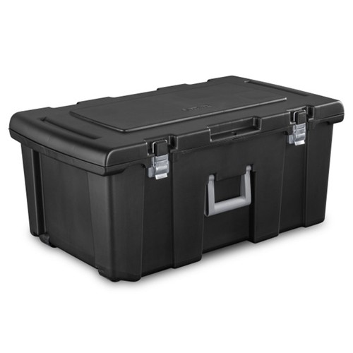 Sterilite wheeled footlocker - wheeled,