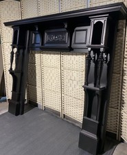 Victorian Wooden Fire Surround