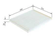 Filter, cabin air BOSCH