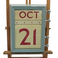 Vintage Perpetual Wall calendar (Post Office)