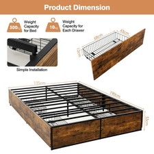 Double Metal Bed Frame