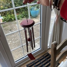 Woodstock Encore Collection Silver Chimes of Mercury Harmonising Windchime