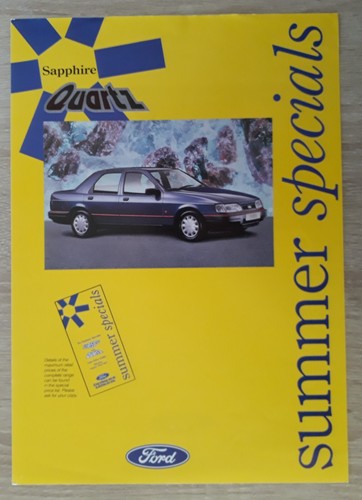 Ford sierra sapphire quartz - sierra,