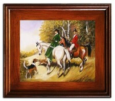 Hunting - Oil Painting Hand