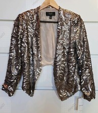 MANGO Suit BNWT Sequin Bolero