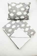 2 pc blanket set for cradle