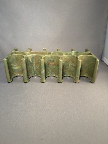 1950s marbled green plastic - marbled,