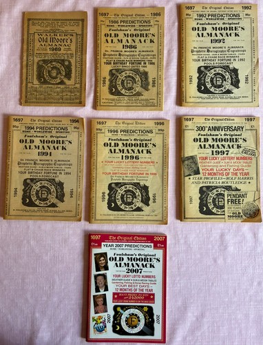 Old moore almanack - old, moore's
