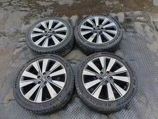 16-21 KIA SPORTAGE MK4 19" DIAMOND CUT ALLOY WHEELS & 245/45/R19 TYRES SILVER
