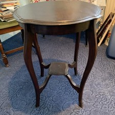 Round Wooden Occasional Table