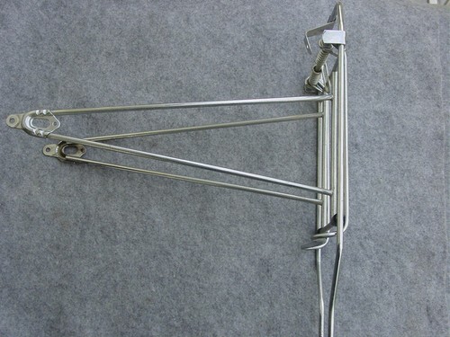 Peugeot chrome rear bike - peugeot,