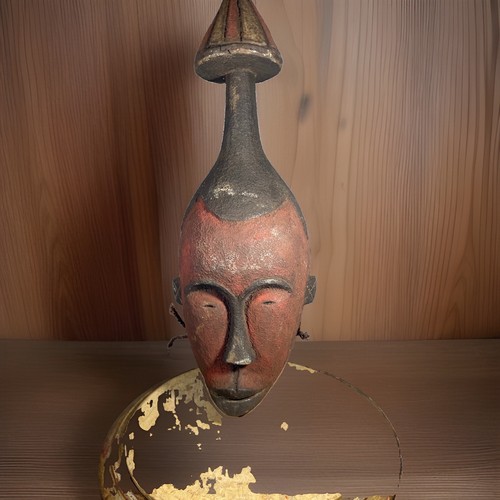 Authentic african art wood - african,