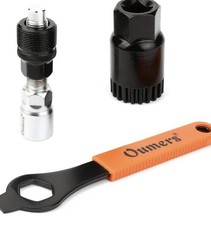 Oumers Bike Crank Extractor Bottom Bracket Remover 16mm Spanner Wrench
