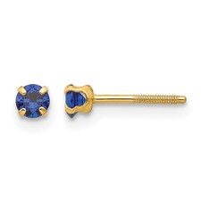 14k Madi K 3mm Round Imitation