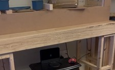 Rustic Oak Fireplace Mantel