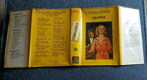 Challenge sapper hardback - sapper.,