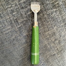 Vintage Nutbrown Green Wooden