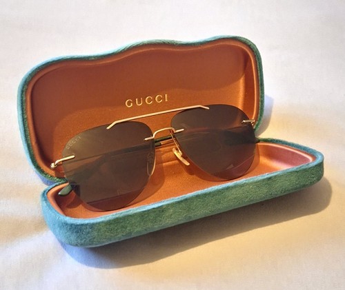 Gucci rimless sunglasses - gucci,