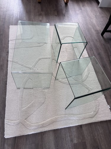 Set tempered glass coffee - tempered,