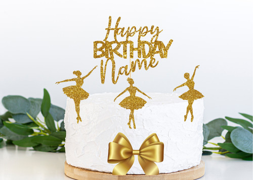 Ballerina cake toppers - ballerina,