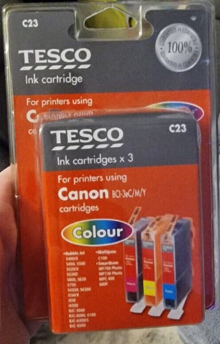 Tesco c23 ink canon