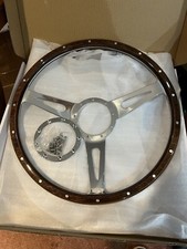Volkswagen  16 Inch Wood  Woodrim Steering Wheel Inc Fix Ring  /screws