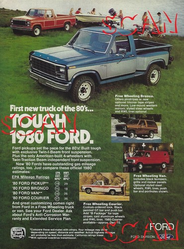1980 ford bronco - bronco, ranger