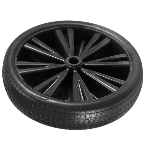 Inch black solid wheel - 14,