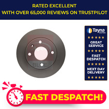 2x Brake Discs Pair Vented
