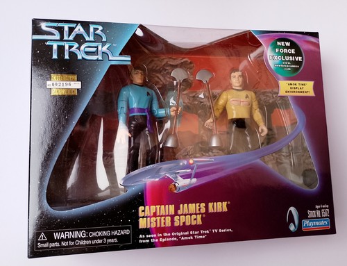 Playmates box set kirk spock - playmates,