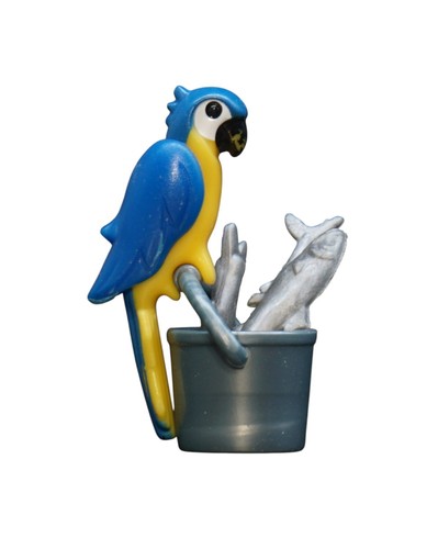 Playmobil parrot with fish - parrot,