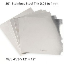 Thk 0.01 to 1mm Metal Foil