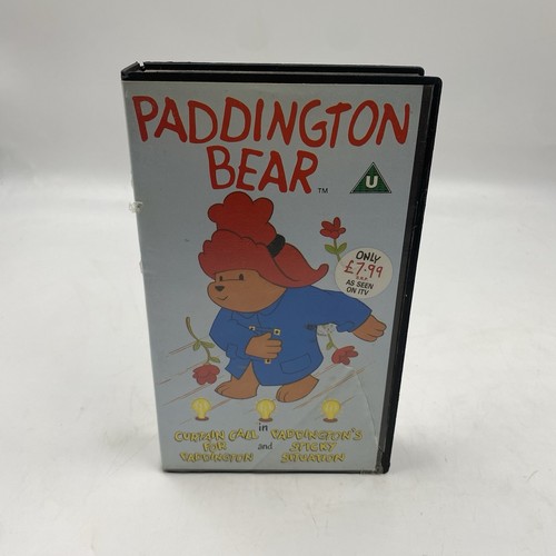 Paddington vhs video tape 1989 - vhs,